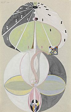 Baum der Erkenntnis Nr. 5 (1913 - 1 915) von Hilma af Klint von Peter Balan