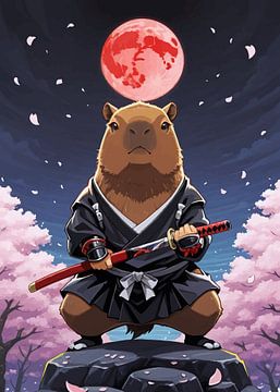 Capibara Samoerai van MIROKKU