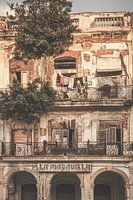 oude gevel Havana Cuba