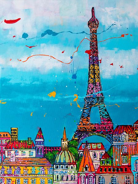 Bestseller Paris by Happy Paintings / Renata Rolefes