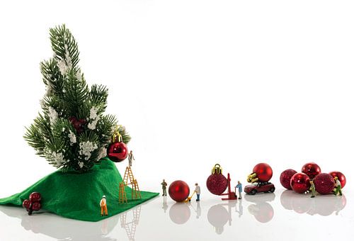 preparing for christmas