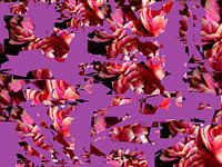 Purple dream of flowers by Elle Hart