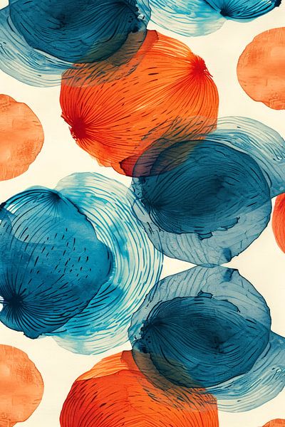 Dancing Drops of Colour by ByNoukk