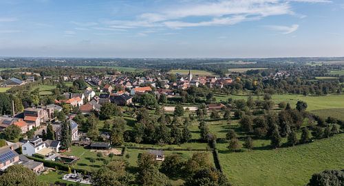 Luchtpanorama van Eckelrade in Zuid-Limburg