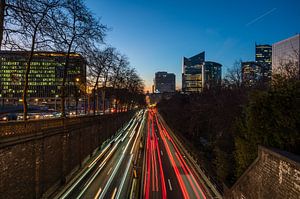 Nachtlichter in Brüssel von Werner Lerooy