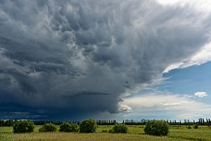 Bedrohliche Gewitterwolke