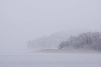 Le lac en hiver