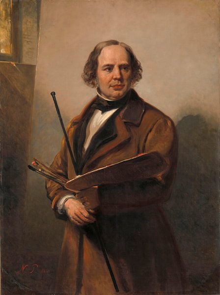 Jan Willem Pieneman (1779-1853). Schilder, vader van Nicolaas Pieneman, Nicolaas Pieneman van Meesterlijcke Meesters
