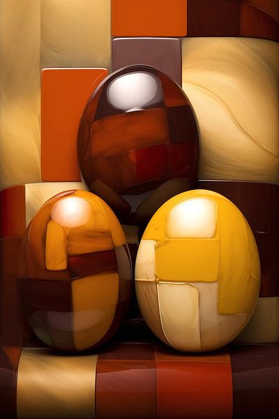 Marble Eggs van Jacky