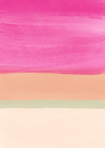 Lines in pink and beige - abstract