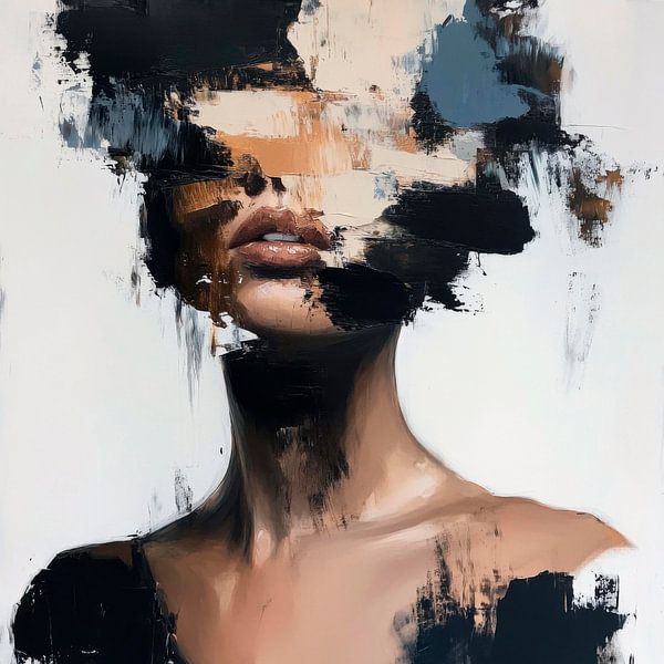 The face of uncertainty by Poster Art Shop
