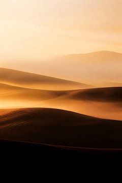 Gouden duinen bij zonsopgang van Art & Soul Creations