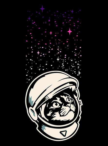 cat astronauts 2 by Andrea Harahap