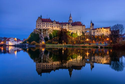 Evening at Sigmaringen Castle, Germany by Adelheid Smitt