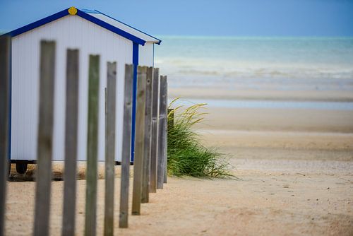 strandcabine aan zee