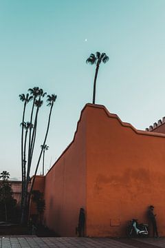 Marrakech au clair de lune le jeudi du soleil sur Dayenne van Peperstraten