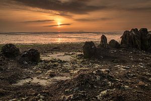 Lever de soleil sur la mer des Wadden