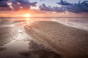 La plage de Katwijk sur Martijn van der Nat