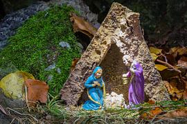 Weihnachtskrippe van Jürgen Döring