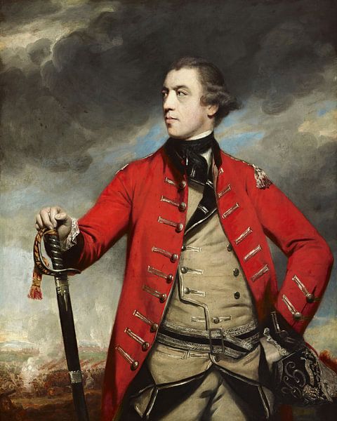 General John Burgoyne, Joshua Reynolds by Masterful Masters