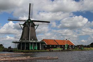 Zaanse Schans in Holland van Menno Schaefer