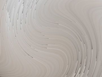 Abstrakte grau-weiße Wirbel von Maurice Dawson
