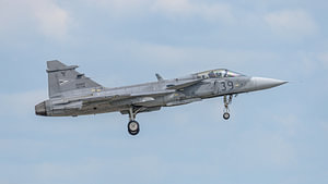 Saab JAS39C Gripen der ungarischen Luftwaffe.