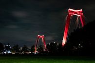 Willemsbrug in de avond van Eric de Jong thumbnail