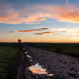 De weg naar de zonsondergang van D.R.Fotografie