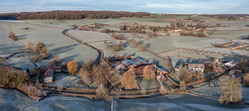 Aerial panorama of the South Limburg landscape near Epen by John Kreukniet