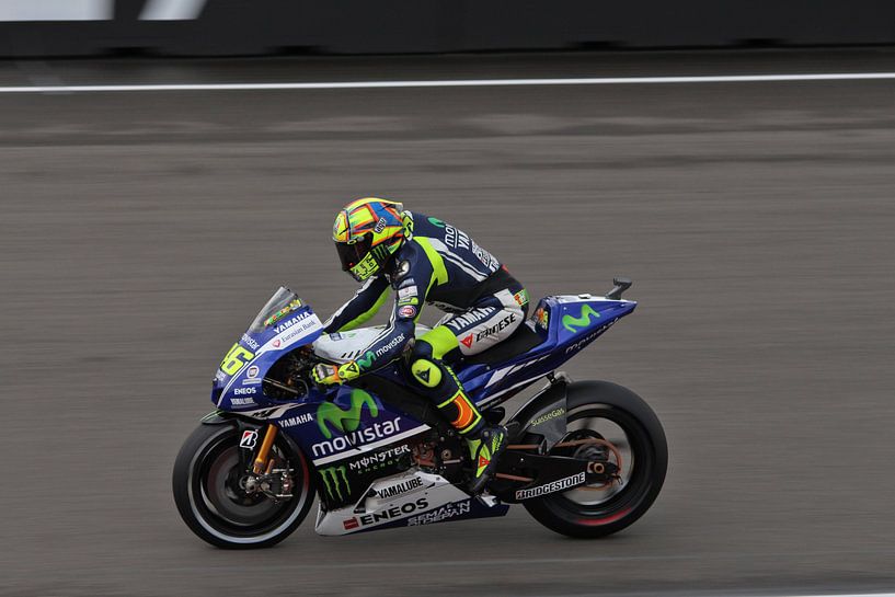 Valentino Rossi At Dutch TT 2014 van Kimberly de Pater