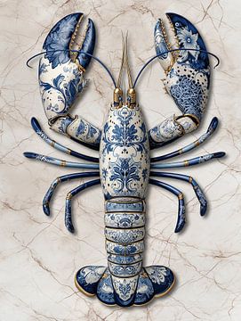 Cancer Delftware 1 sur Rene Ladenius Digital Art