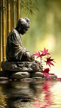 ZEN - Buddhism - Buddha - Buddha by Gelissen Artworks