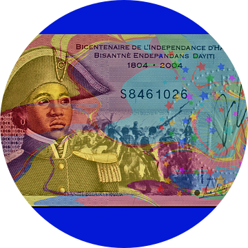 Bankbiljet Haïti JM0230op van Johannes Murat