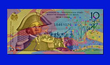 Banknote Haiti JM0230op von Johannes Murat