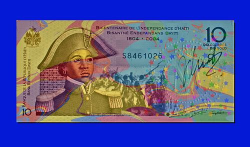 Bankbiljet Haïti JM0230op