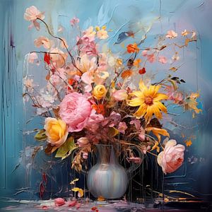 Funky flowers by Lauri Creates