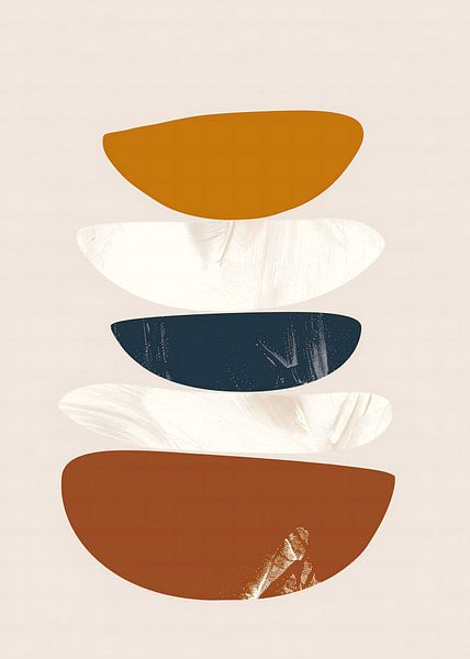 Abstract minimalist shapes No 3 by Andreas Magnusson