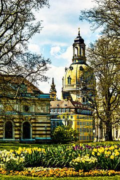 Frauenkirche Dresden - een iets ander perspectief van Max Steinwald
