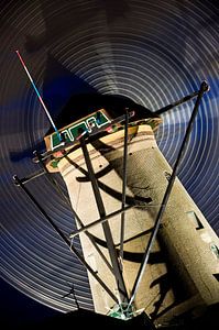 Molen bij Kinderdijk van Hans Hordijk