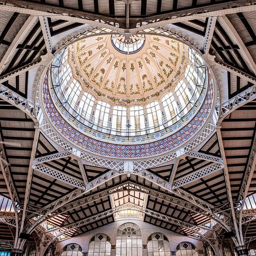 Dachkonstruktion Markthalle von Dieter Walther