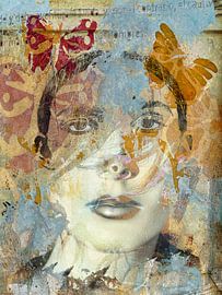 With butterflies von Gabi Hampe