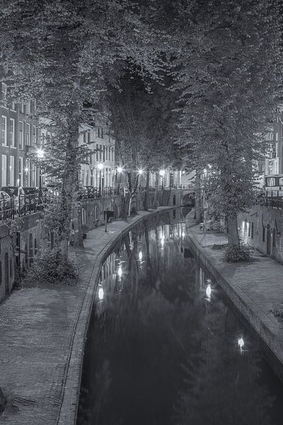 Nieuwegracht in Utrecht in de avond - 1 van Tux Photography