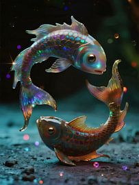 Zodiac sign: Pisces — Dreamy mystics by A.D. Digital ART