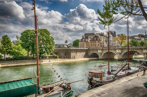 Parijs en zijn woonboten von Grietje Houkema