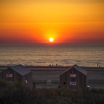 Zonsondergang van Dirk van Egmond