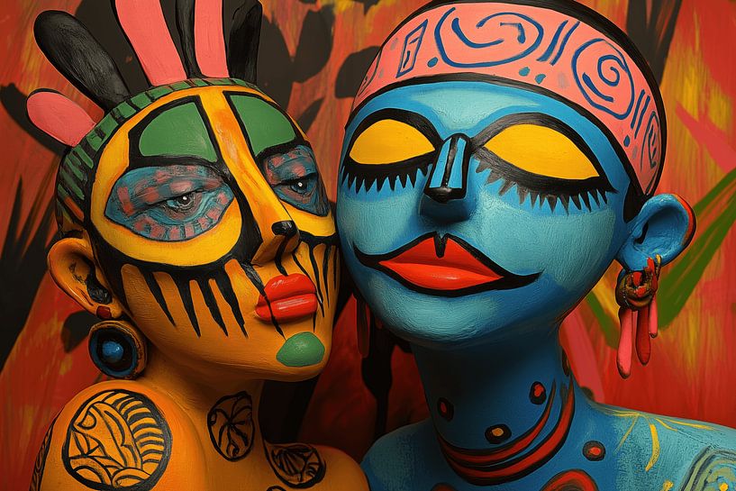 The lovers by Ton Kuijpers