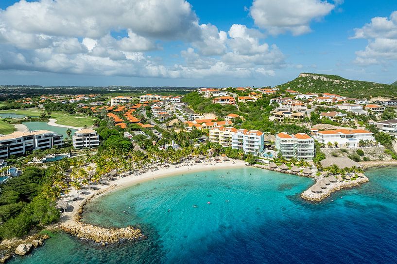 Blue Bay Curacao - Enregistrement par drone par Keesnan Dogger Fotografie