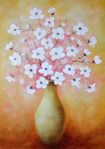 Witte Bloemen | Fresh Flowers In Vase