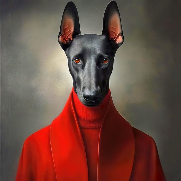 Anständiger Dobermann von Lauri Creates